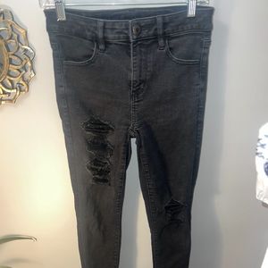 Size 4 Black American Eagle Jeans
